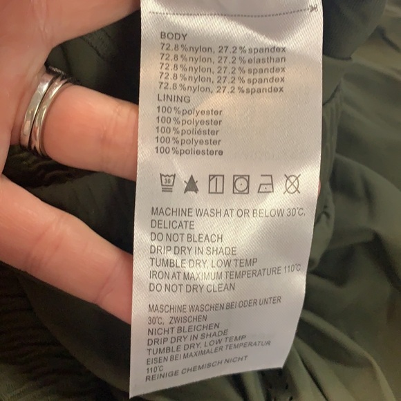 BA Leaf army green jogging pants size XXL - Picture 8 of 8